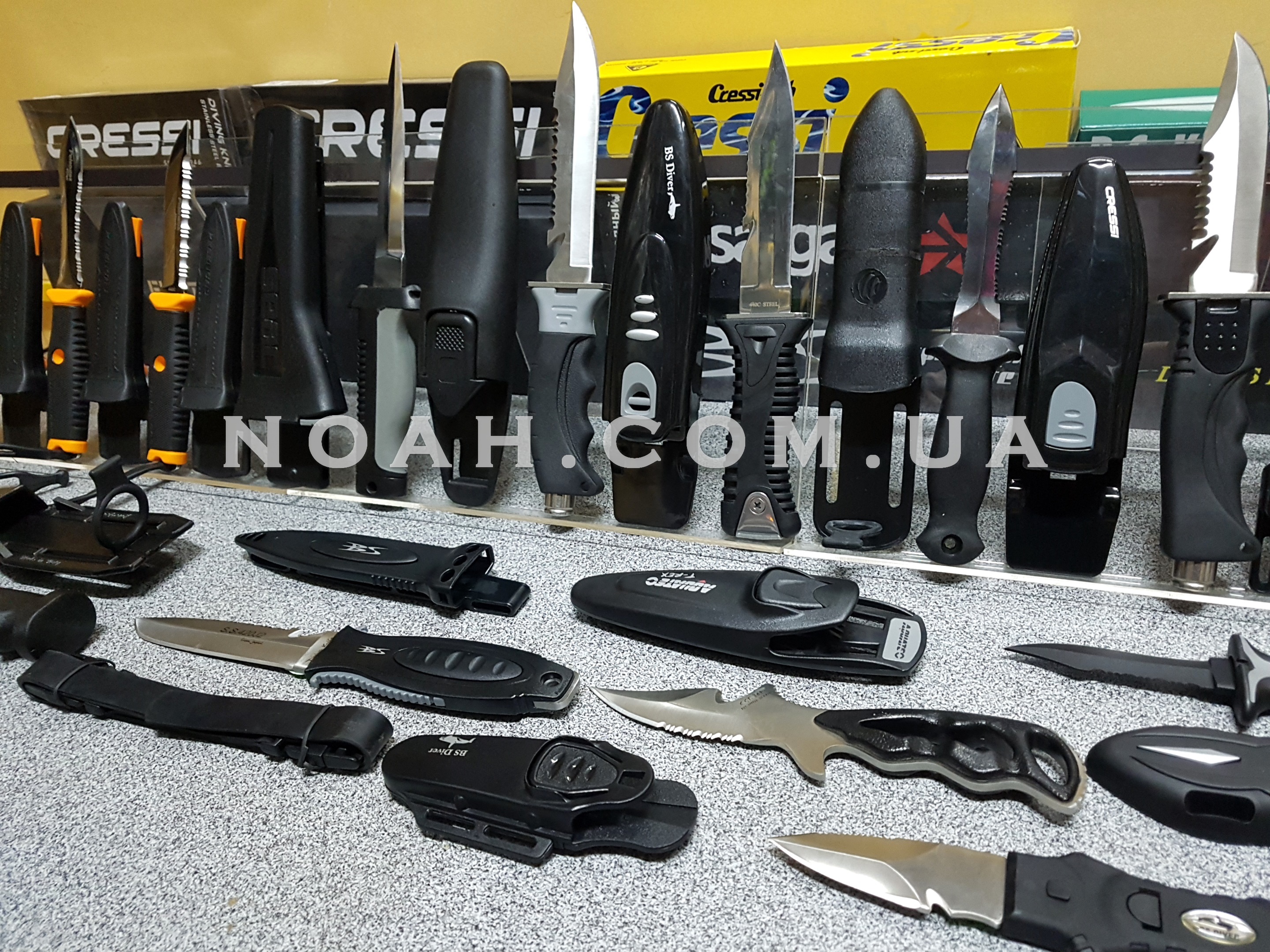 Ножи для подводной охоты в Магазине Ной (Харьков)