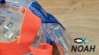 Маска полнолицевая Seac Sub Unica для плавания, сине-оранжевая 4