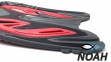Ласты с открытой пяткой Zelart ZP-453 для плавания, цвет красный 2