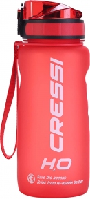 Бутылка Cressi Water Bottle H20, красная