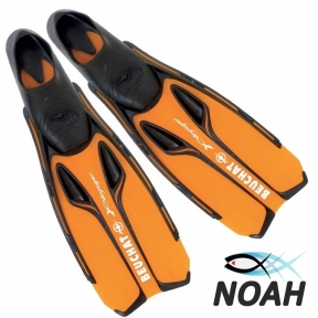 Ласты Beuchat X Voyager для плавания, оранжевые