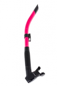 Трубка Marlin Flash с клапанном для плавания, розовая