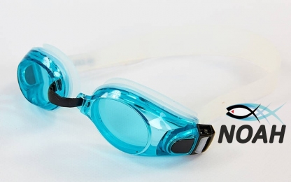 Очки для плавания SS 1233, прозрачно-синие