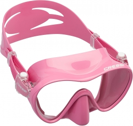 Маска Cressi F1 Frameless Pink для плавания